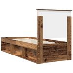 Casa si Gradina - Mobilier - Paturi si accesorii - Paturi - Cadru de pat Lemn vechi 75 x 190 cm Lemn de pin masiv - Infinity.ro