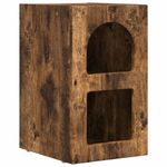 Casa si Gradina - Mobilier - Comode si corpuri - Noptiere - Noptiera Stejar fumuriu 29.5 x 35 x 50 cm Lemn compozit - Infinity.ro