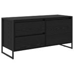 Casa si Gradina - Mobilier - Comode si corpuri - Comode - Cabinet TV Stejar Negru 100 x 36 x 49.5 cm Lemn compozit - Infinity.ro