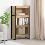 Casa si Gradina - Mobilier - Biblioteci si rafturi - Biblioteci - Dulap pentru carti Stejar artizanal 80 x 30 x 155 cm - Infinity.ro