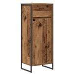 Casa si Gradina - Mobilier - Mobilier baie - Corpuri baie - Dulap de Baie cu usa Lemn Vechi 40 x 30 x 100 cm Lemn compozit - Infinity.ro
