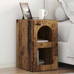 Casa si Gradina - Mobilier - Comode si corpuri - Noptiere - Noptiera 2 pcs Lemn vechi 29.5 x 35 x 50 cm Lemn compozit - Infinity.ro