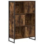 Casa si Gradina - Mobilier - Biblioteci si rafturi - Biblioteci - Dulap pentru carti Stejar fumuriu 68 x 30 x 108.5 cm - Infinity.ro