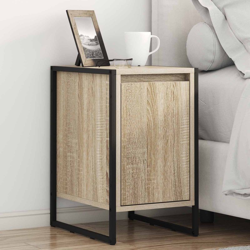 Casa si Gradina - Mobilier - Comode si corpuri - Noptiere - Noptiera Sonoma 39,5 x 30 x 50 cm Lemn compozit - Infinity.ro