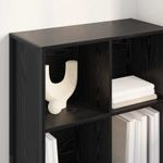 Casa si Gradina - Mobilier - Biblioteci si rafturi - Biblioteci - Dulap pentru carti Stejar Negru 99.5 x 30 x 108.5 cm - Infinity.ro