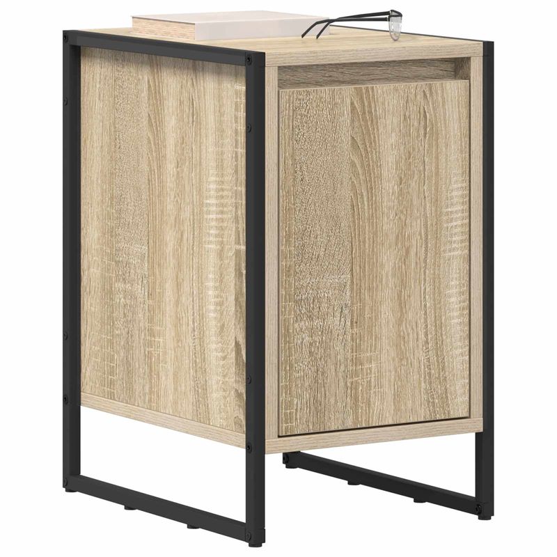 Casa si Gradina - Mobilier - Comode si corpuri - Noptiere - Noptiera Sonoma 39,5 x 30 x 50 cm Lemn compozit - Infinity.ro
