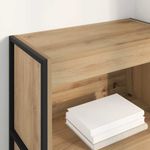 Casa si Gradina - Mobilier - Biblioteci si rafturi - Biblioteci - Dulap pentru carti Stejar artizanal 80 x 30 x 155 cm - Infinity.ro
