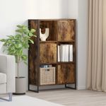 Casa si Gradina - Mobilier - Biblioteci si rafturi - Biblioteci - Dulap pentru carti Stejar fumuriu 68 x 30 x 108.5 cm - Infinity.ro
