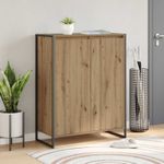 Casa si Gradina - Mobilier - Dulapuri si sifoniere - Dulapuri - Dulap pentru pantofi cu usa Stejar artizanal 79 x 36 x 100 cm - Infinity.ro