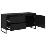 Casa si Gradina - Mobilier - Comode si corpuri - Comode - Cabinet TV Stejar Negru 100 x 36 x 49.5 cm Lemn compozit - Infinity.ro