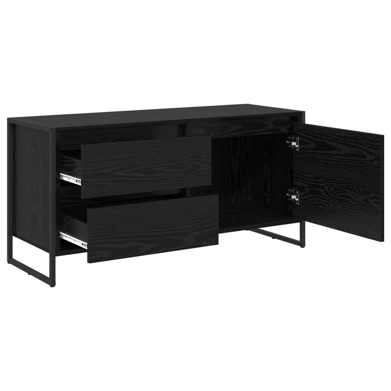 Casa si Gradina - Mobilier - Comode si corpuri - Comode - Cabinet TV Stejar Negru 100 x 36 x 49.5 cm Lemn compozit - Infinity.ro