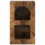 Casa si Gradina - Mobilier - Comode si corpuri - Noptiere - Noptiera Stejar fumuriu 29.5 x 35 x 50 cm Lemn compozit - Infinity.ro