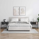 Casa si Gradina - Mobilier - Comode si corpuri - Noptiere - Noptiera cu sertar Gri Sonoma 50 x 39,5 x 50 cm Lemn compozit - Infinity.ro