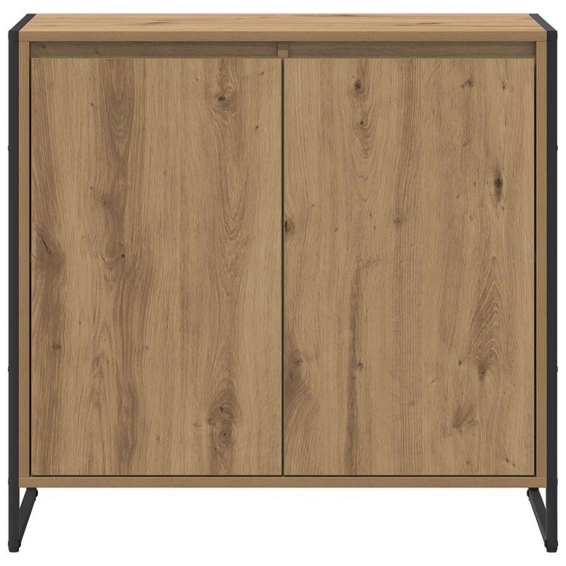 Casa si Gradina - Mobilier - Comode si corpuri - Comode - Dulap lateral Stejar artizanal 79 x 36 x 75 cm Lemn compozit - Infinity.ro