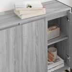 Casa si Gradina - Mobilier - Comode si corpuri - Comode - Dulap lateral Gri Sonoma 96,5 x 30 x 75 cm Lemn compozit - Infinity.ro