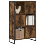 Casa si Gradina - Mobilier - Biblioteci si rafturi - Biblioteci - Dulap pentru carti Stejar fumuriu 68 x 30 x 108.5 cm - Infinity.ro