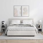 Casa si Gradina - Mobilier - Comode si corpuri - Noptiere - Noptiera 2 pcs Gri Sonoma 29.5 x 35 x 50 cm Lemn compozit - Infinity.ro