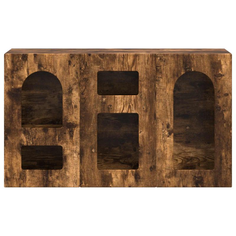 Casa si Gradina - Mobilier - Comode si corpuri - Comode - Bufet Stejar fumuriu 100 x 35 x 59 cm Lemn compozit - Infinity.ro