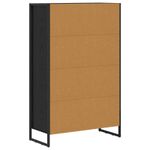 Casa si Gradina - Mobilier - Biblioteci si rafturi - Biblioteci - Dulap pentru carti Stejar Negru 99.5 x 30 x 108.5 cm - Infinity.ro