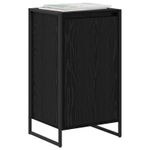 Casa si Gradina - Mobilier - Comode si corpuri - Comode - Bufet Stejar Negru 43 x 36 x 75,5 cm Lemn compozit - Infinity.ro
