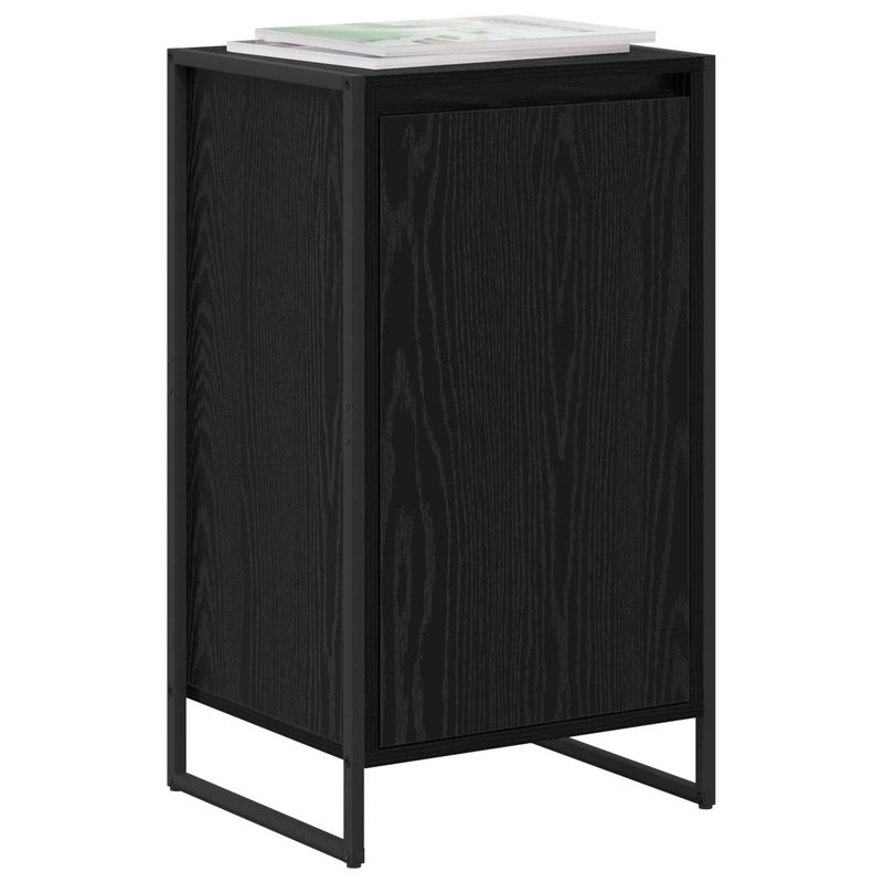 Casa si Gradina - Mobilier - Comode si corpuri - Comode - Bufet Stejar Negru 43 x 36 x 75,5 cm Lemn compozit - Infinity.ro