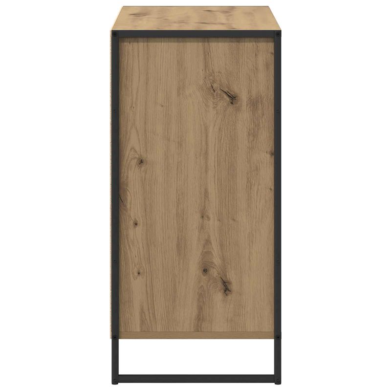 Casa si Gradina - Mobilier - Comode si corpuri - Comode - Dulap lateral Stejar artizanal 79 x 36 x 75 cm Lemn compozit - Infinity.ro