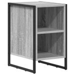 Casa si Gradina - Mobilier - Comode si corpuri - Noptiere - Noptiera 2 pcs Gri Sonoma 39.5 x 30 x 50 cm Lemn compozit - Infinity.ro