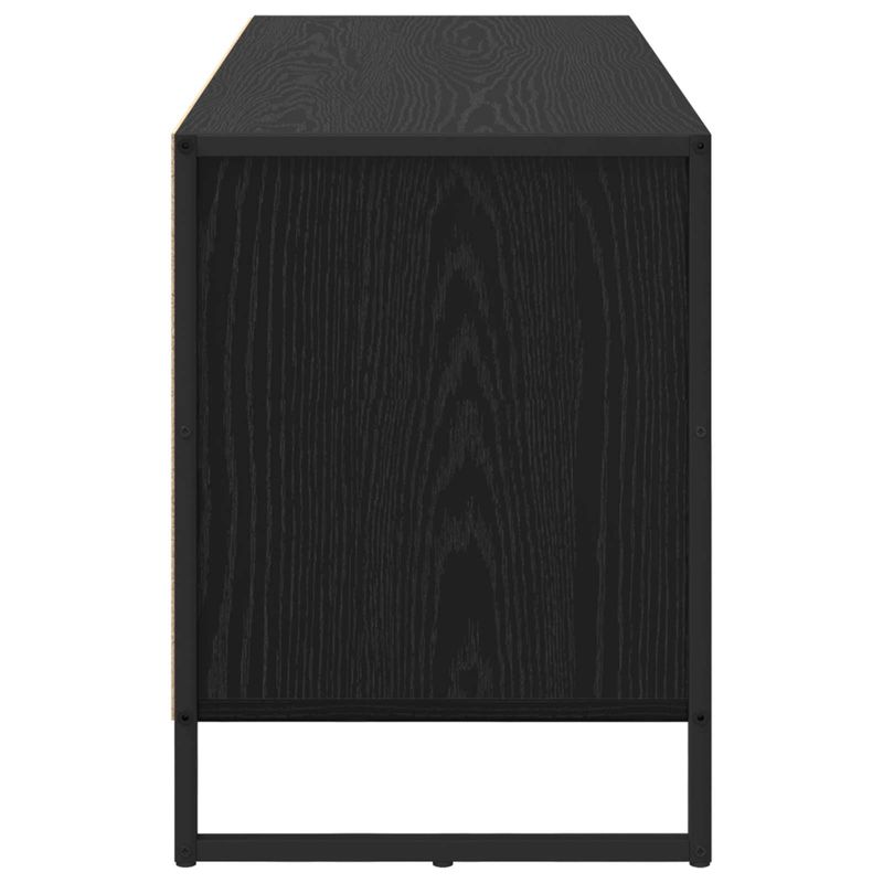 Casa si Gradina - Mobilier - Comode si corpuri - Comode - Cabinet TV Stejar Negru 100 x 36 x 49.5 cm Lemn compozit - Infinity.ro