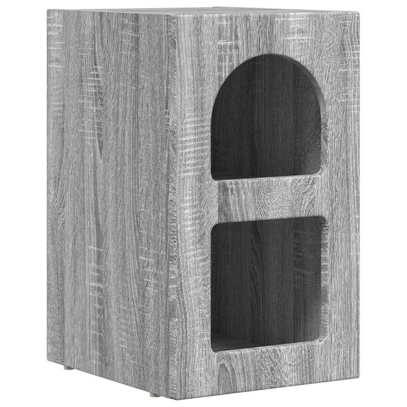 Casa si Gradina - Mobilier - Comode si corpuri - Noptiere - Noptiera 2 pcs Gri Sonoma 29.5 x 35 x 50 cm Lemn compozit - Infinity.ro