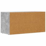 Casa si Gradina - Mobilier - Comode si corpuri - Comode - Cabinet TV Gri din beton 80 x 35 x 40 cm Lemn compozit - Infinity.ro