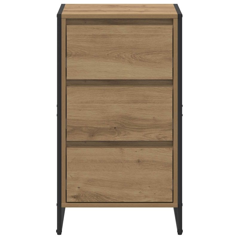 Casa si Gradina - Mobilier - Comode si corpuri - Comode - Bufet Stejar artizanal 42 x 36 x 75.5 cm Lemn compozit - Infinity.ro