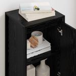 Casa si Gradina - Mobilier - Comode si corpuri - Comode - Bufet Stejar Negru 43 x 36 x 75,5 cm Lemn compozit - Infinity.ro