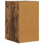 Casa si Gradina - Mobilier - Comode si corpuri - Noptiere - Noptiera Stejar fumuriu 29.5 x 35 x 50 cm Lemn compozit - Infinity.ro