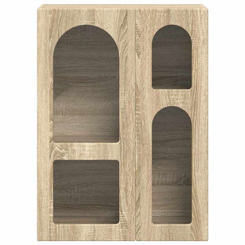 Casa si Gradina - Mobilier - Comode si corpuri - Comode - Bufet Stejar Sonoma 59 x 35 x 80.5 cm Lemn compozit - Infinity.ro