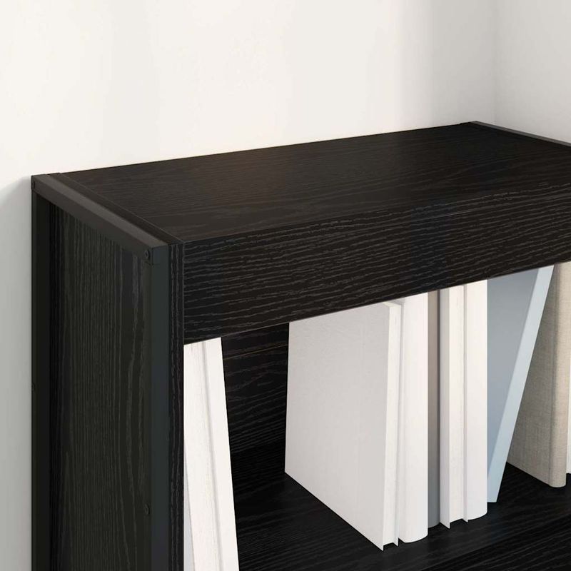 Casa si Gradina - Mobilier - Biblioteci si rafturi - Biblioteci - Dulap pentru carti Stejar Negru 80 x 30 x 155 cm Lemn compozit - Infinity.ro