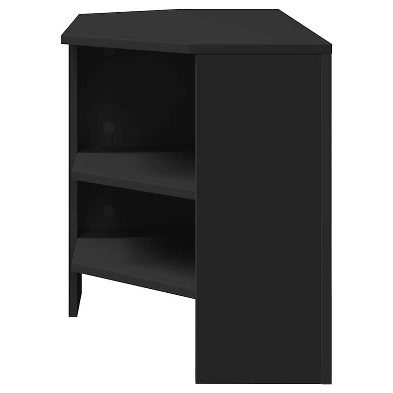 Casa si Gradina - Mobilier - Comode si corpuri - Comode - DulapdecoltpentruTV Negru 102 x 40,5 x 45 cm Lemn compozit - Infinity.ro