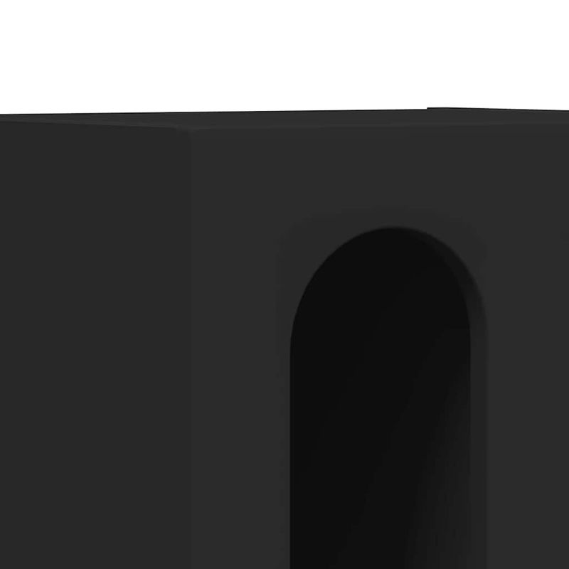 Casa si Gradina - Mobilier - Comode si corpuri - Noptiere - Noptiera Negru 40 x 35 x 50 cm Lemn compozit - Infinity.ro