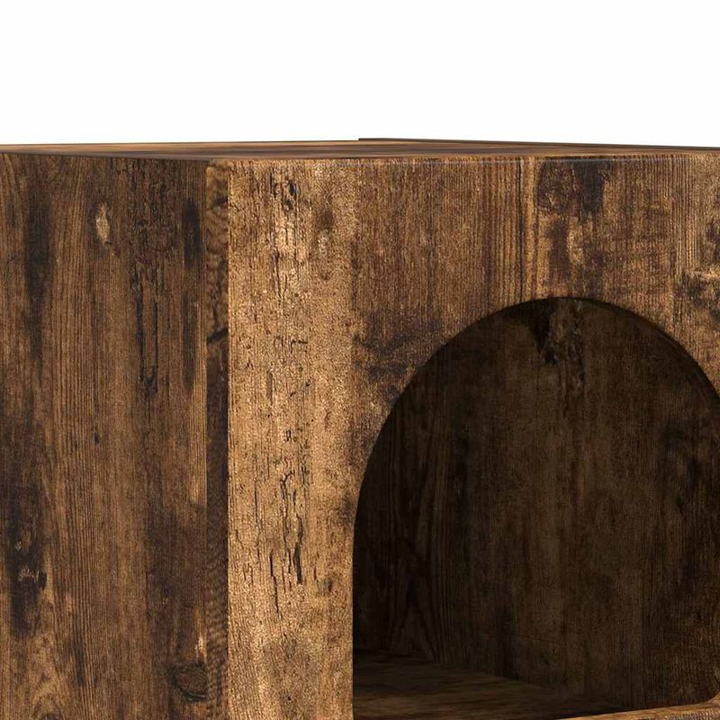 Casa si Gradina - Mobilier - Comode si corpuri - Noptiere - Noptiera Stejar fumuriu 29.5 x 35 x 50 cm Lemn compozit - Infinity.ro