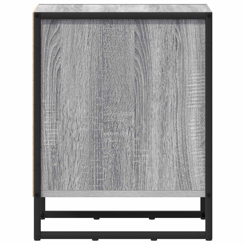 Casa si Gradina - Mobilier - Comode si corpuri - Noptiere - Noptiera 2 pcs Gri Sonoma 39.5 x 30 x 50 cm Lemn compozit - Infinity.ro