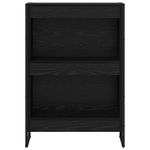 Casa si Gradina - Mobilier - Biblioteci si rafturi - Biblioteci - Dulap pentru carti Stejar Negru 80 x 30 x 155 cm Lemn compozit - Infinity.ro