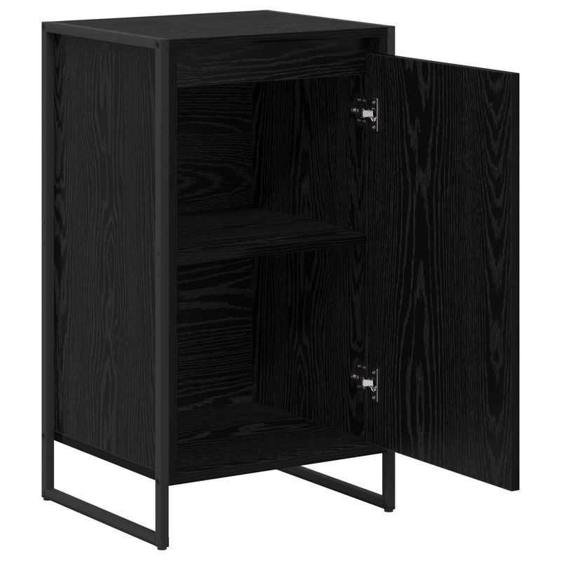 Casa si Gradina - Mobilier - Comode si corpuri - Comode - Bufet Stejar Negru 43 x 36 x 75,5 cm Lemn compozit - Infinity.ro