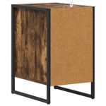 Casa si Gradina - Mobilier - Comode si corpuri - Noptiere - Noptiera 2 pcs Stejar fumuriu 39,5 x 30 x 50 cm Lemn compozit - Infinity.ro