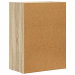 Casa si Gradina - Mobilier - Comode si corpuri - Comode - Bufet Stejar Sonoma 59 x 35 x 80.5 cm Lemn compozit - Infinity.ro