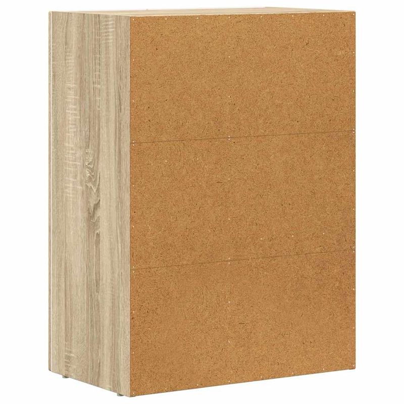 Casa si Gradina - Mobilier - Comode si corpuri - Comode - Bufet Stejar Sonoma 59 x 35 x 80.5 cm Lemn compozit - Infinity.ro