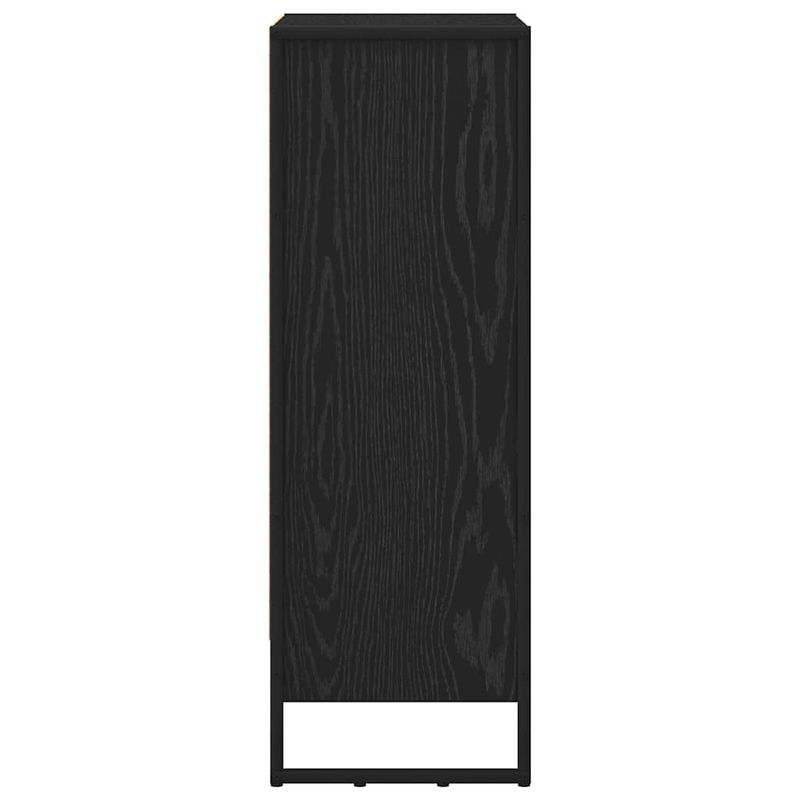 Casa si Gradina - Mobilier - Biblioteci si rafturi - Biblioteci - Dulap pentru carti Stejar Negru 80 x 30 x 155 cm Lemn compozit - Infinity.ro