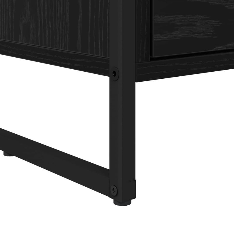 Casa si Gradina - Mobilier - Comode si corpuri - Comode - Cabinet TV Stejar Negru 100 x 36 x 49.5 cm Lemn compozit - Infinity.ro