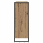 Casa si Gradina - Mobilier - Dulapuri si sifoniere - Dulapuri - Dulap pentru pantofi cu usa Stejar artizanal 79 x 36 x 100 cm - Infinity.ro