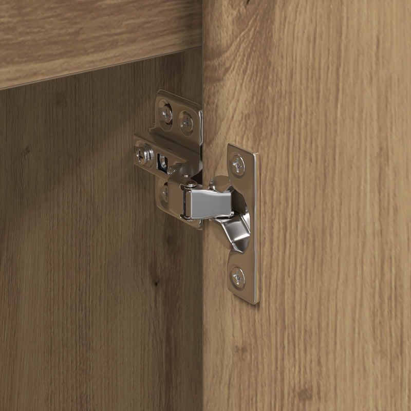 Casa si Gradina - Mobilier - Comode si corpuri - Comode - Dulap lateral Stejar artizanal 79 x 36 x 75 cm Lemn compozit - Infinity.ro