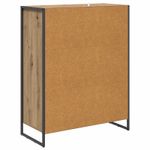 Casa si Gradina - Mobilier - Dulapuri si sifoniere - Dulapuri - Dulap pentru pantofi cu usa Stejar artizanal 79 x 36 x 100 cm - Infinity.ro