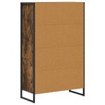 Casa si Gradina - Mobilier - Biblioteci si rafturi - Biblioteci - Dulap pentru carti Stejar fumuriu 68 x 30 x 108.5 cm - Infinity.ro